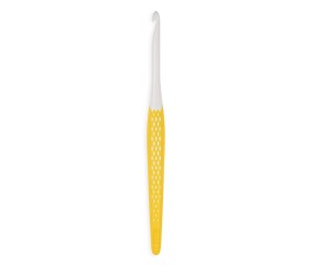 Crochet Prym Ergonomics n°5,5 jaune - vue de face