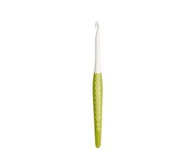 Crochet Prym Ergonomics n°6 vert citron - vue de face