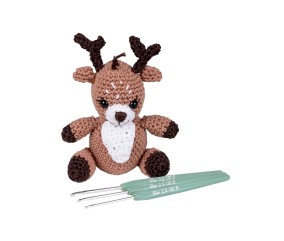 Set de 3 crochets amigurumi manche souple 2 - 2,5 - 3 mm Prym - en situation