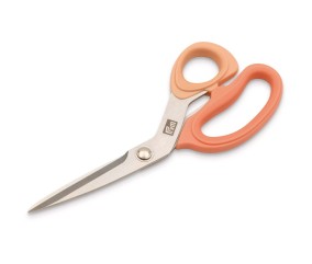 Ciseaux tissus Hobby 21 cm abricot Prym - vue produit sur fond blanc
