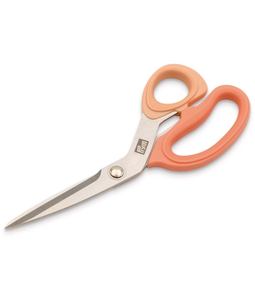 Ciseaux tissus Hobby 21 cm abricot Prym - vue produit sur fond blanc