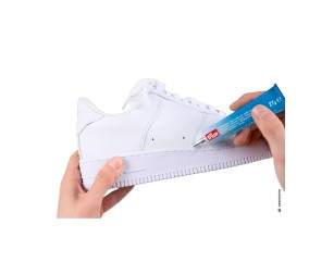 Colle pour chaussures 27 g Prym - présentation sur carte