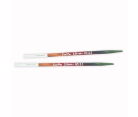 Pointes interchangeables Symfonie 2 10 cm KnitPro - 3 mm