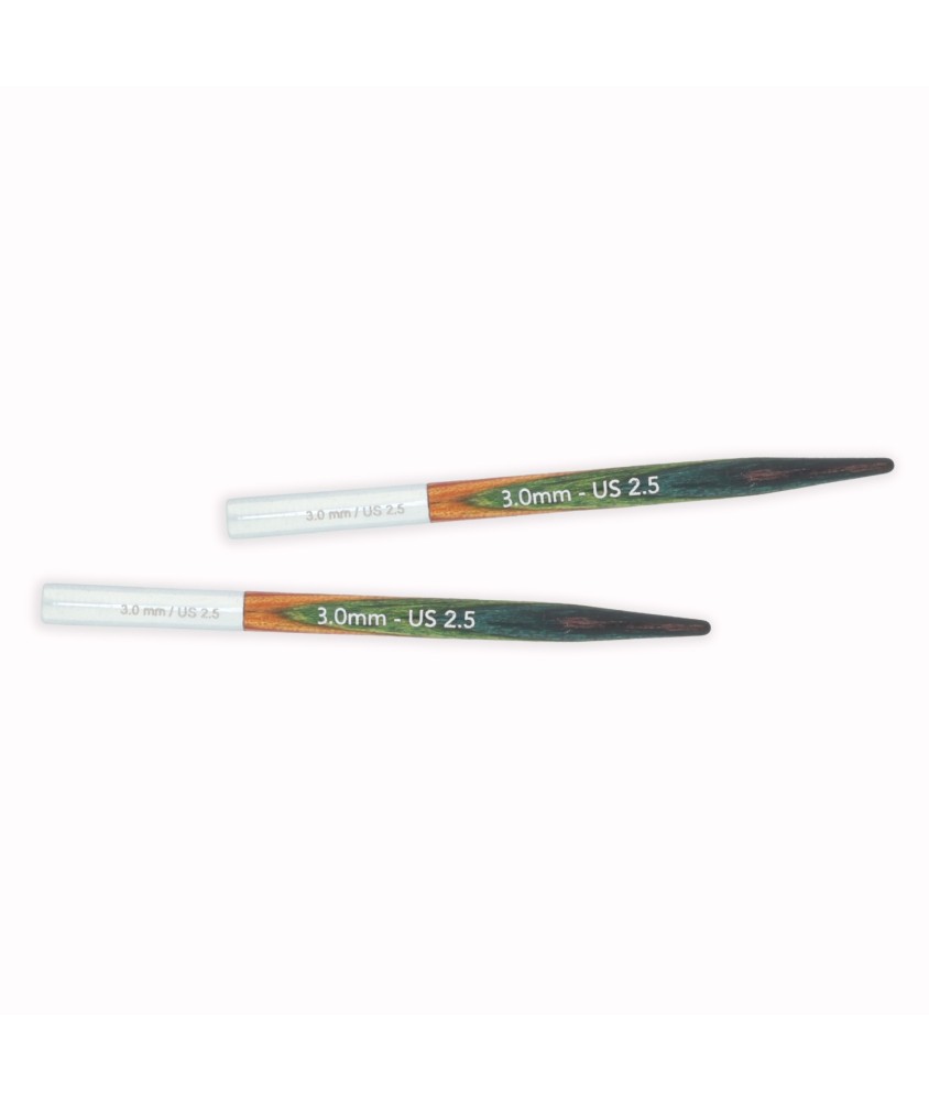 Pointes interchangeables Symfonie 2 Mini 5 cm KnitPro - 3 mm
