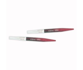 Pointes interchangeables Symfonie 2 Mini 5 cm KnitPro - 4 mm