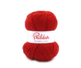 Pelote à tricoter PHIL CHARLY - Phildar - Pavot Rouge
