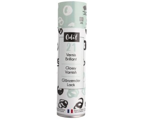 Vernis Brillant 21 en Spray 250 mL Odif - aérosol de vernis transparent brillant