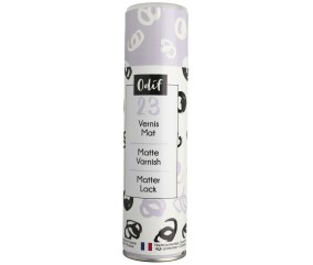 Vernis Mat 23 en Spray 250 mL Odif - aérosol de vernis transparent mat