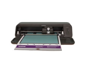 Brother Bellissimo CT1 - machine de découpe vue de face, capot ouvert