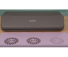 Brother Bellissimo CT1 - capot fermé, un format compact
