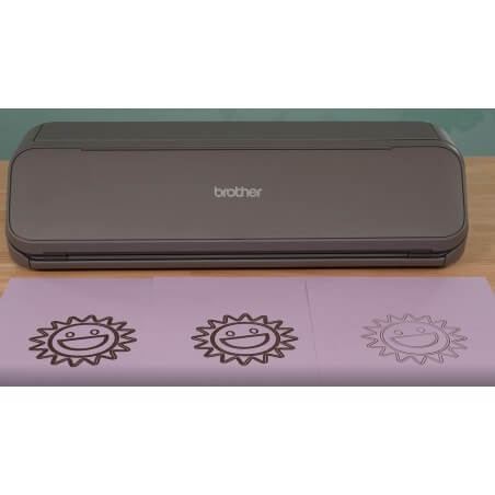 Brother Bellissimo CT1 : capot fermé, un format compact