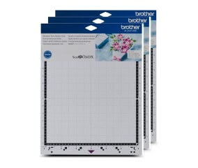 Brother Lot de 3 tapis standard CADXMAT3STD12