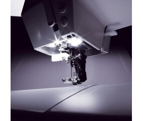Machine à coudre PFAFF Passport 2.0 - éclairage LED de la zone de couture