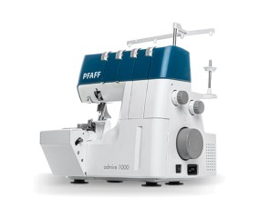 Surjeteuse PFAFF Admire 1000 - vue de trois quarts