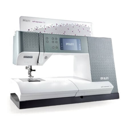 PFAFF Quilt Expression 720 - tableau des points sous le capot