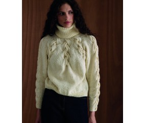 Pull Dune - Patron tricot Phildar - modèle porté