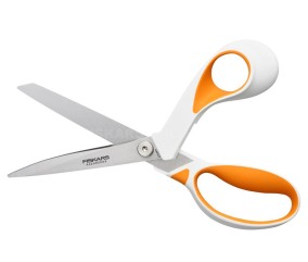 Ciseaux de tailleur RazorEdge Softgrip 23 cm Fiskars - lames ouvertes