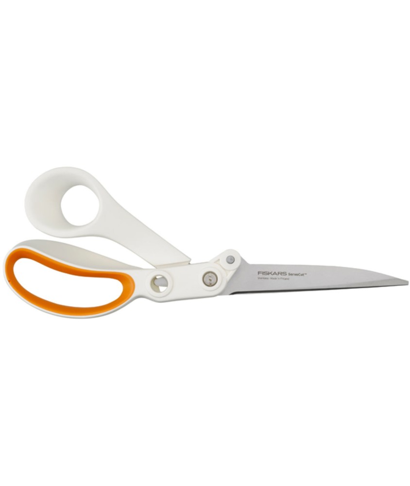 Ciseaux Amplify Softgrip 25 cm Fiskars - vue de profil sur fond blanc