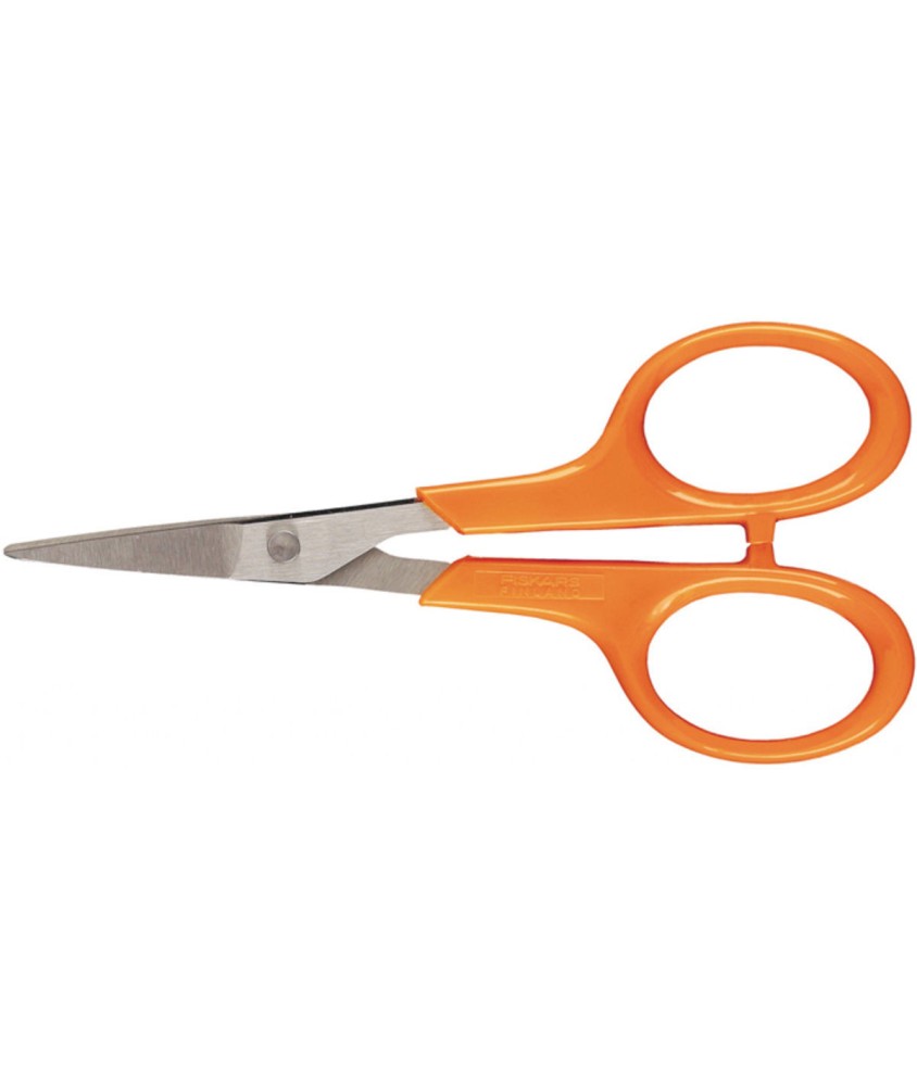 Ciseaux de broderie Classic 10 cm Fiskars - vue sur fond blanc
