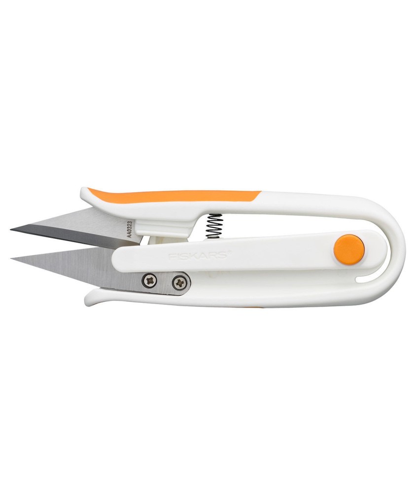 Coupe-fil Softgrip 13 cm Fiskars - vue sur fond blanc