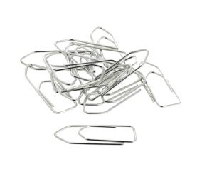 Trombones galvanisés Bohin EF13 25 mm - Boîte de 100