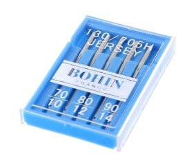 Aiguilles machine Bohin 130/705H jersey ou microtex - Boîte de 5