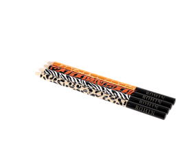 Crayon craie Bohin collection Sauvage - Mine blanche, décor animal assorti