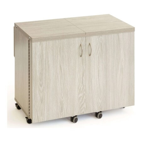 Meuble de couture Tailormade Duo Chêne gris fermé