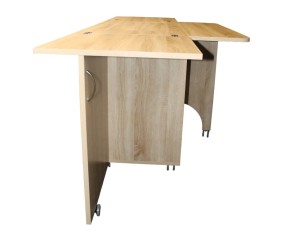 Meuble de couture Tailormade Duo Chêne - vue de côté