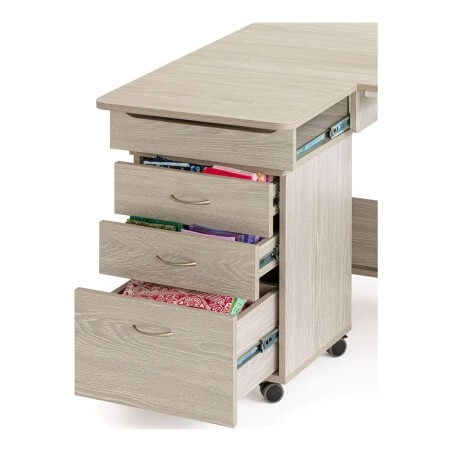 Meuble de couture Tailormade Quilter's Dream, caisson mobile à tiroirs
