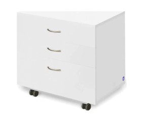 Meuble de couture Tailormade Quilter's Dream Blanc - caisson mobile à 3 tiroirs