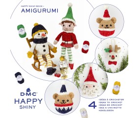 Livret Happy Shiny Book 1 Amigurumi DMC - couverture