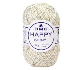 Fil Happy Shiny DMC - pelote coloris 761 Écru