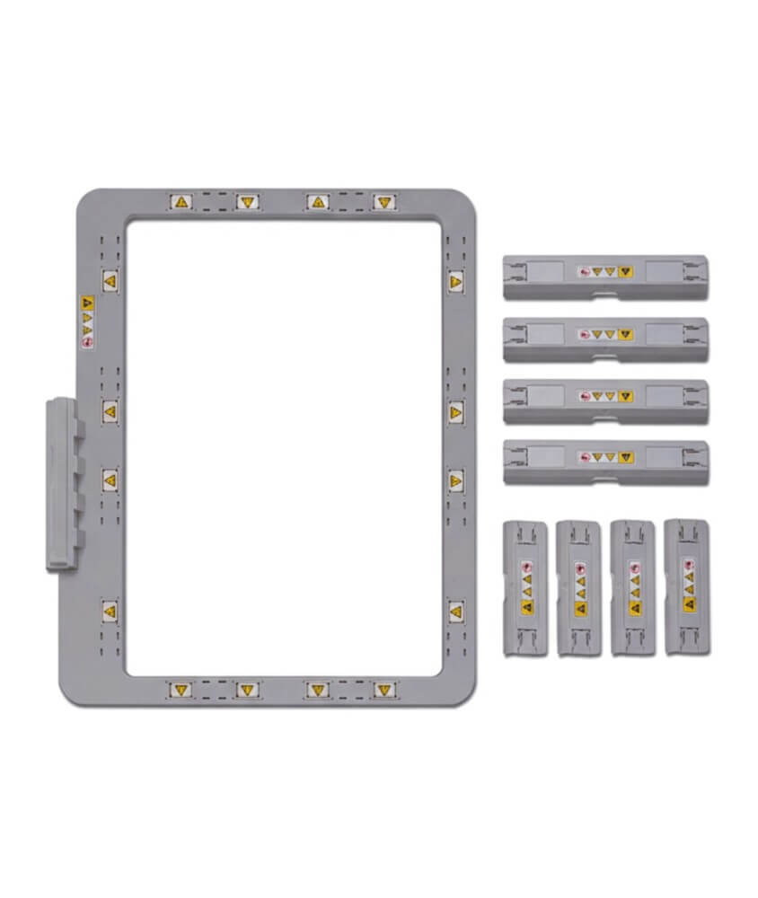 Cadre de broderie magnétique Brother MF300 - base 300 x 180 mm et 8 aimants