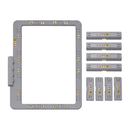 Cadre de broderie magnétique Brother MF300 - base et 8 aimants