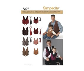 Patron Simplicity 4762 gilet et cravate
