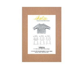 Pochette patron de couture VEGA Gilet maille 1M-4A