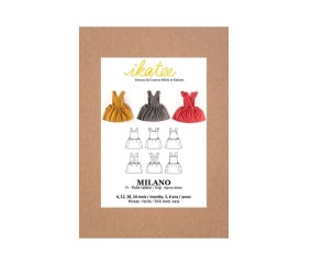 Pochette patron de couture MILANO Robe enfant