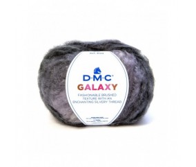 Pelote de laine brillante GALAXY - DMC gris 451