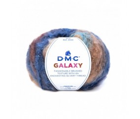 Pelote de laine brillante GALAXY - DMC 454 bleu