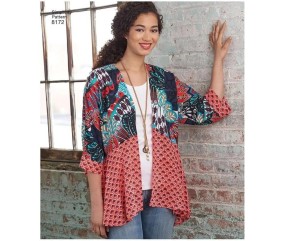 Patron Simplicity 7927.A Gilet-blouse femme