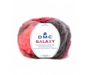 Pelote de laine brillante GALAXY - DMC 456 rose