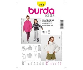 Patron 9482 Burda kids :...