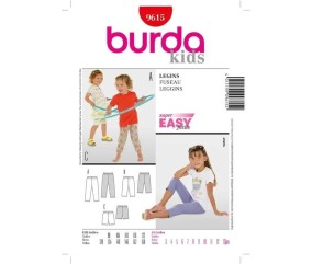 Patron Burda 9615 Kids...