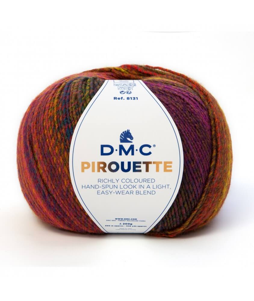 Pelote de laine PIROUETTE - DMC 843