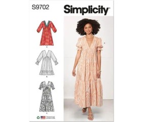 Patron Simplicity 9702 - Robe
