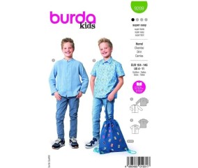Patron Burda 9209 - Chemise