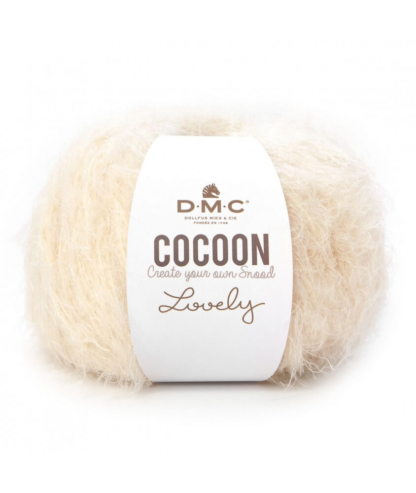  Pelote de laine COCOON LOVELY - dmc ecru