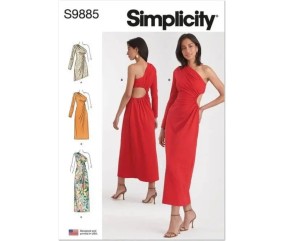Patron Simplicity 9885 - Robe en maille