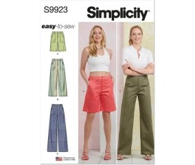Patron Simplicity 9923 - Pantalon et short